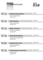 Lisa HUMANTECHNIK Instrucciones De Servicio