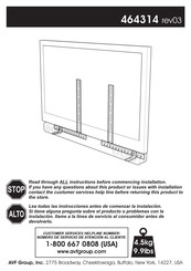 AVF Group 464314 Manual Del Usuario