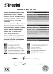 Tractel LCM06 Manual De Instalación, De Utilización Y De Mantenimiento