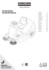 Kärcher KM 100/100 R Bp Manual Del Usuario