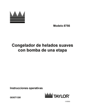 Taylor 8756 Instrucciones Operativas