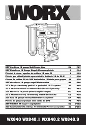 Worx WX840.9 Manual Original