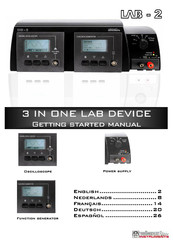 Velleman LAB-2 Manual Del Usuario