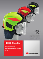 Rosenbauer HEROS Titan Pro Información Para El Usuario