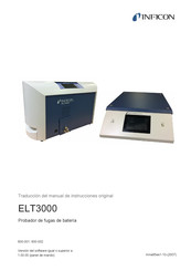 Inficon E-Check ELT3000 Traducción Del Manual De Instrucciones Original