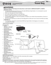 BOB Gear Travel Bag Instrucción