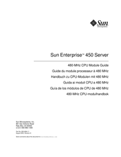 Sun Microsystems Sun Enterprise 450 Guia De Instalacion