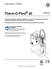 Graco Therm-O-Flow 20 Instrucciones - Piezas