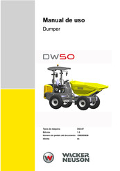 Wacker Neuson DW50 Manual De Uso