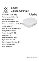 WOOX Smart Zigbee Guia De Inicio Rapido