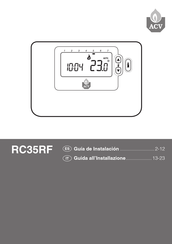 ACV RC35RF Guia De Instalacion