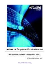 ViAweb VW16ZIP Manual De Programación E Instalación