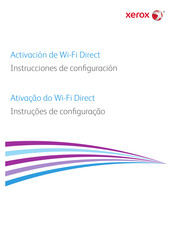 Xerox Wi-Fi Direct Instrucciones De Configuración