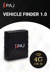 PAJ GPS VEHICLE FINDER 1.0 4G Manual De Instrucciones