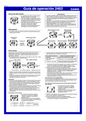 Casio 2463 Guía De Operación