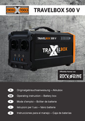 T.I.P. Cross Tools TRAVELBOX 500 V Instrucciones Para El Manejo