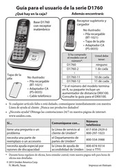 Uniden D1760-11 Guía Para El Usuario