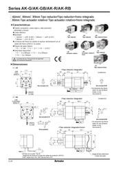 Autonics AK-G Serie Manual De Instrucciones