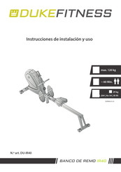 Duke Fitness DU-IR40 Instrucciones De Instalacion Y Uso