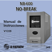 Steren NB-600 NO-BREAK Manual De Instrucciones