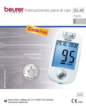 Beurer medical GL40 Instrucciones Para El Uso