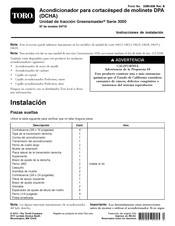 Toro 04710 Instrucciones De Instalación