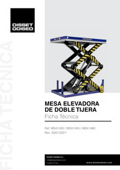 Disset Odiseo MSA1460 Ficha Técnica