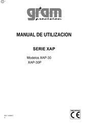 Gram Precision XAP-30P Manual Del Usuario