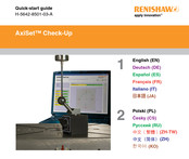 Renishaw AxiSet Check-Up Guia De Inicio Rapido