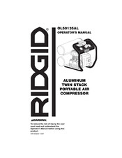 RIDGID OL50135AL Manual Del Operador