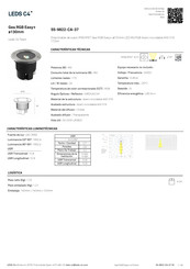 LEDS C4 Gea RGB Easy+ Instrucciones De Montaje