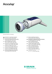 Aesculap PV485 Instrucciones De Manejo