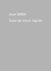 Acer M900 Guia De Inicio Rapido