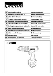 Makita 6223D Manual De Instrucciones