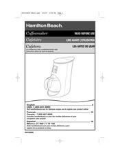 Hamilton Beach 42494 Manual Del Usario