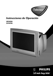 Philips 32PW878A Instrucciones De Operación