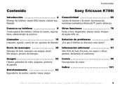 Sony Ericsson K700i Manual Del Usuario