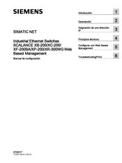 Siemens SIMATIC NET SCALANCE XB-200 Manual De Configuración