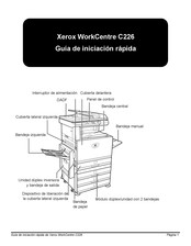 Xerox WorkCentre C226 Guía De Iniciación Rápida