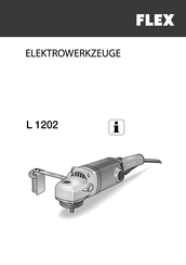 Flex L 1202 Instrucciones De Funcionamiento Originales