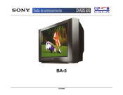 Sony BA-5 Manual De Instrucciones