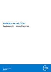 Dell Chromebook 3100 Configuración Y Especificaciones