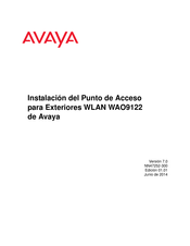 Avaya WAO9122 Instalación