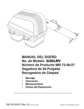 Sears Weed Eater G26LRV Manual Del Dueño