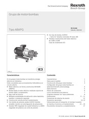 Bosch Rexroth ABAPG Manual Del Usuario