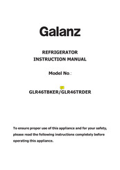 Galanz GLR46TBKER Manual De Instrucciones