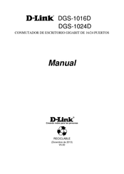 D-Link DGS-1024D Manual