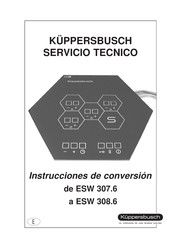 Kuppersbusch ESW 308.6 Instrucciones De Conversión