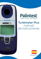 palintest Turbimeter Plus Manual De Instrucciones