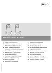 Wilo Drain STS 40/10 3-400-50-2-10M KA Instrucciones De Instalación Y Funcionamiento